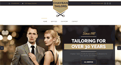 Desktop Screenshot of chaybantailor.com